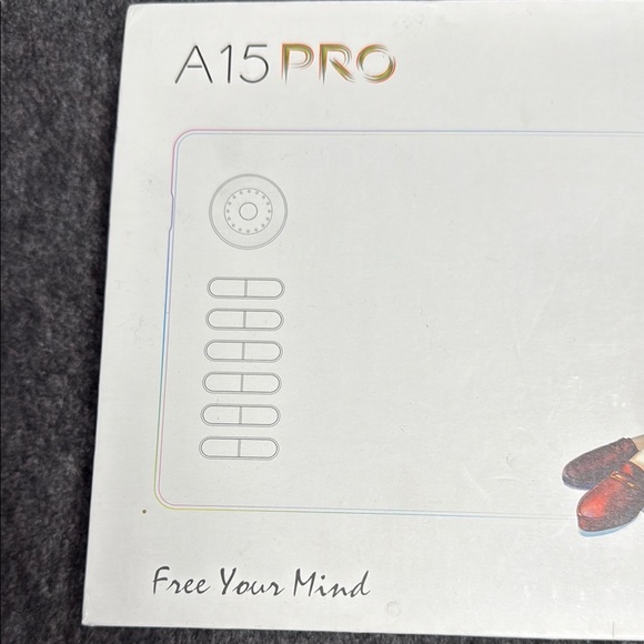 A15 Pro Graphics Tablet - White - Picture 4 of 12